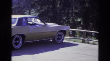 Central Coast California USA (1973): Rustic Rest Area