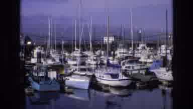 Central Coast California USA (1973): Boats Marine Dock