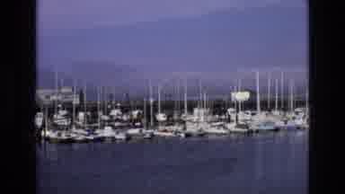Central Coast California USA (1973): Harbor Of Boats