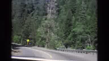 Central Coast California USA (1973): Driving In Mountains And Forest