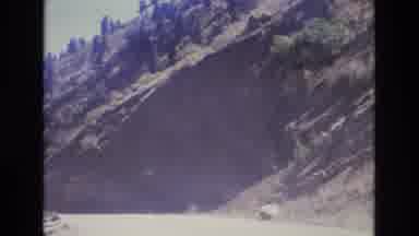 Colorado USA (1973): Driving Down A Pretty Mountains Side