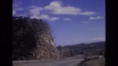 Colorado USA (1973): Driving Down A Windy Road