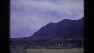 Colorado USA (1973): Sky Mountain Outside Tents Pole