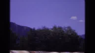 Colorado USA (1973): Panned Video Of Several Connecting Hills