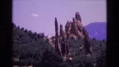 Colorado USA (1973): A View Of Garden Of The Gods