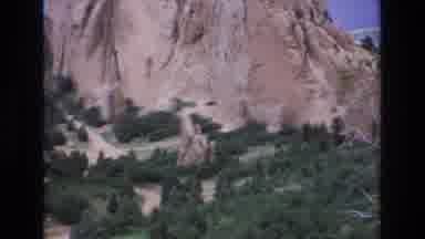 Colorado USA (1973): Trees Clouds Big Large High