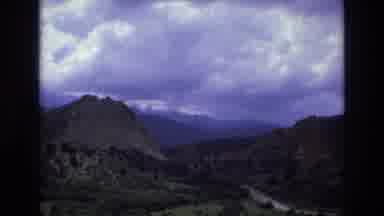 Colorado USA (1973): A Canyon Surrounded By Beautiful Mountains And Terrain