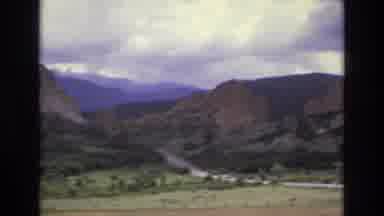Colorado USA (1973): Nature Mountain Car