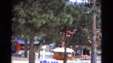 Colorado USA (1973): Man Walking Around A Park