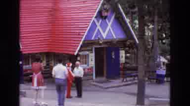 Colorado USA (1973): Visiting A Christmas Village