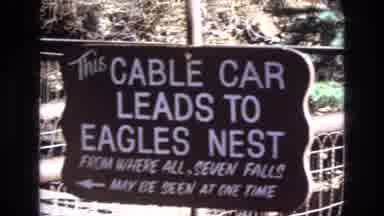 Colorado USA (1973): Building That Leads To Cable Car