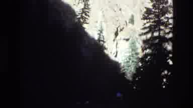 Colorado USA (1973): Moving In Shade Of Woods Towards Sunny Slopes