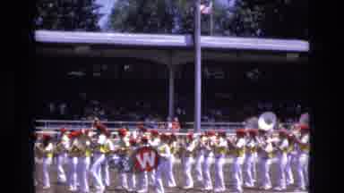 COLORADO SPRINGS COLORADO USA .-1973: Large Crowds Gather For Daily Activities