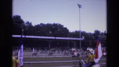 COLORADO SPRINGS COLORADO USA .-1973: Vintage Footage Of Rodeo