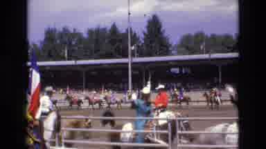COLORADO SPRINGS COLORADO USA .-1973: Men And Women On Horseback And Dressed In