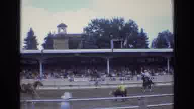 COLORADO SPRINGS COLORADO USA .-1973: Cowboys At The Rodeo Tying Up The Bulls