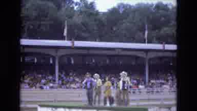 COLORADO SPRINGS COLORADO USA .-1973: Country People Playing A Game Or Race In