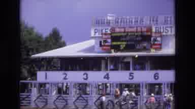 COLORADO SPRINGS COLORADO USA .-1973: Tire On Horse Racing Track