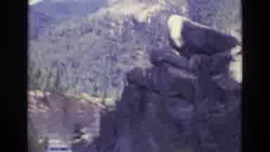 COLORADO SPRINGS COLORADO USA .-1973: A Road On The Hill With A Car Running