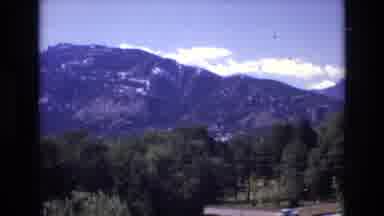 COLORADO SPRINGS COLORADO USA .-1973: Mountains In The Back