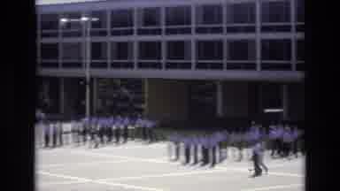 COLORADO SPRINGS COLORADO USA .-1973: Military School Orderly Line Chalk