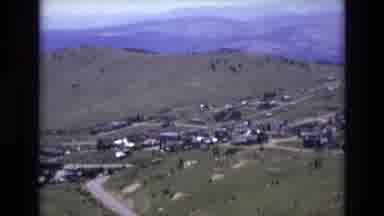 COLORADO SPRINGS COLORADO USA .-1973: Panoramic View Of A Village Occupying A