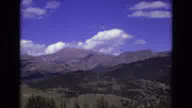 COLORADO SPRINGS COLORADO USA .-1973: Mountain View Scape