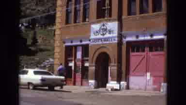 COLORADO SPRINGS COLORADO USA .-1973: Man Walking Down The Street In Front Of