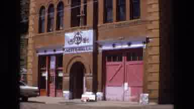 COLORADO SPRINGS COLORADO USA .-1973: Small Town Firehouse