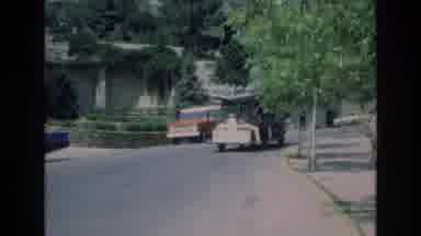 COLORADO SPRINGS COLORADO USA .-1973: People Mover Vehicle Driving Along Street