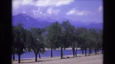 COLORADO SPRINGS COLORADO USA .-1973: Beachfront Views From A Coastal Town With