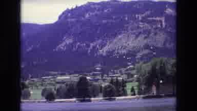 COLORADO SPRINGS COLORADO USA .-1973: Across The Water And In The Valley Sits A