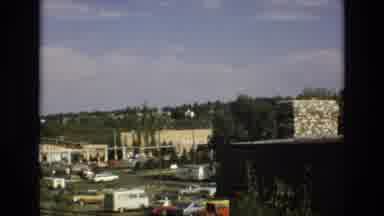 COLORADO SPRINGS COLORADO USA .-1973: Suburban Commercial Area With Safeway And Classic Cars