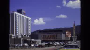 Lake Tahoe Nevada USA (1973): Elvis Advertisement On Building