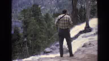 Lake Tahoe Nevada USA (1973): Driving With Nature