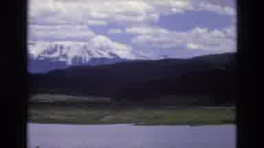 Lake Tahoe Nevada USA (1973): Nature Panorama Scene