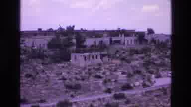 New Mexico USA (1973): Building Destroyed In War