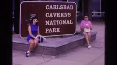 New Mexico USA (1973): People Visit And Explore Carlsbad Caverns National Park