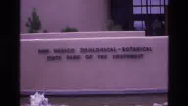 New Mexico USA (1973): New Mexico Zoo Buildings And An Attraction