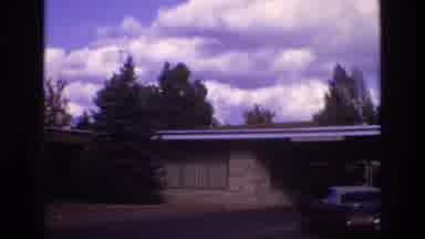 New Mexico USA (1973): Cars Parked In Front Of House