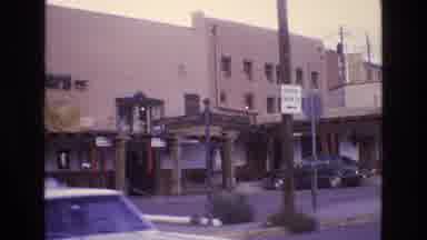 New Mexico USA (1973): Chinese Shopping Center And Temple