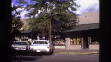 New Mexico USA (1973): Downtown Shopping District Plenty Of Parking For Your