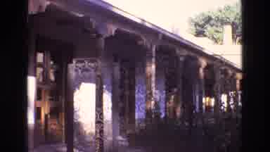 New Mexico USA (1973): A Spiral Gate That Guards A House