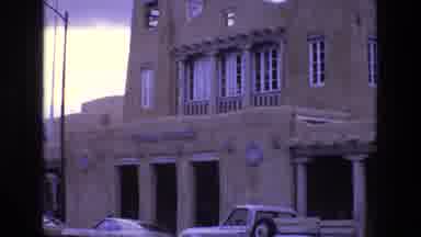 New Mexico USA (1973): Historical Building Using Unique Building Materials