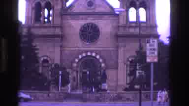 New Mexico USA (1973): The Cathedral Basilica Of St Francis Of Assisi