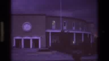 New Mexico USA (1973): A Large Two-Story Structure That Could Be An Event Venue Or