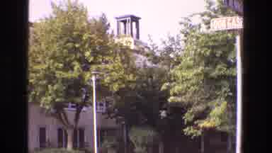 New Mexico USA (1973): Footage Of Church And Street Sign