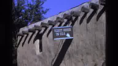 New Mexico USA (1973): San Miguel Chapel The Oldest Church In The Continental
