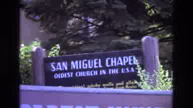 New Mexico USA (1973): San Miguel Chapel Oldest Church In The Usa