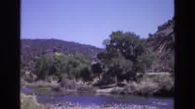 New Mexico USA (1973): Nature River And Road